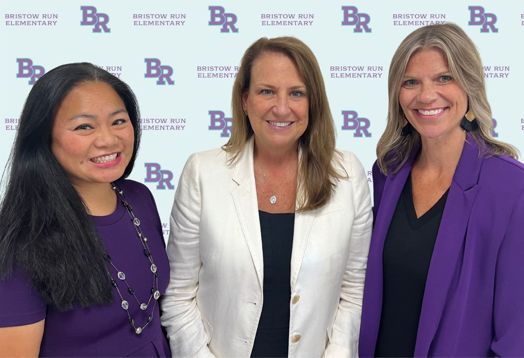 principal, assistant principal, and admin intern pictured