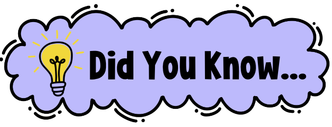 Did you know....