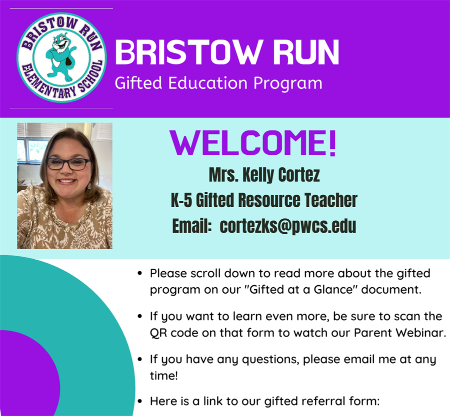 Gifted Welcome Page
