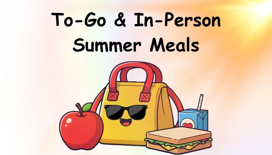 bagged school lunch wearing sunglasses
